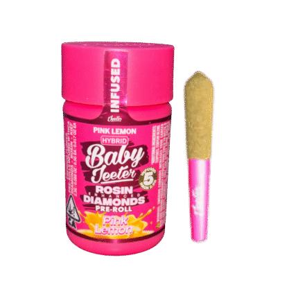 PINK LEMON ROSIN ENHANCED PRE ROLLS-BABY JEETER