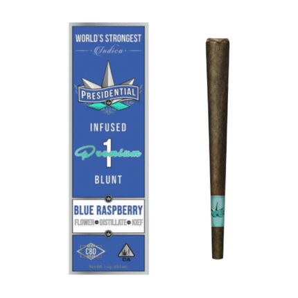 Blue Raspberry Infused Moonrock Blunt 1.5g- Presidential