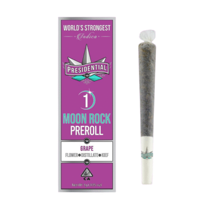 Grape Infused Moonrock PreRoll 1g- Presidential