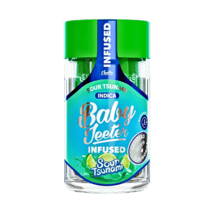SOUR TSUNAMI INFUSED PRE ROLL JAR-BABY JEETER