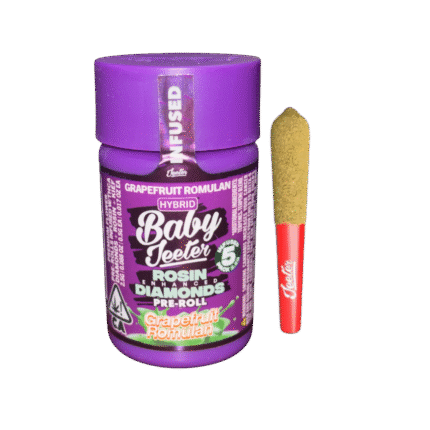 GRAPEFRUIT ROMULAN ROSIN ENHANCED PRE ROLL-BABY JEETER