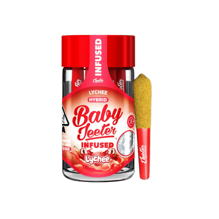 LYCHEE INFUSED PREROLL JAR-BABY JEETER