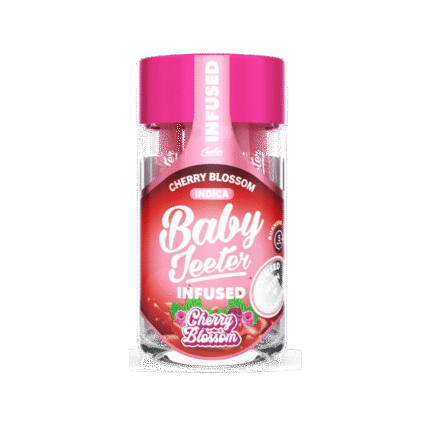 CHERRY BLOSSOM INFUSED PRE ROLL JAR-BABY JEETER