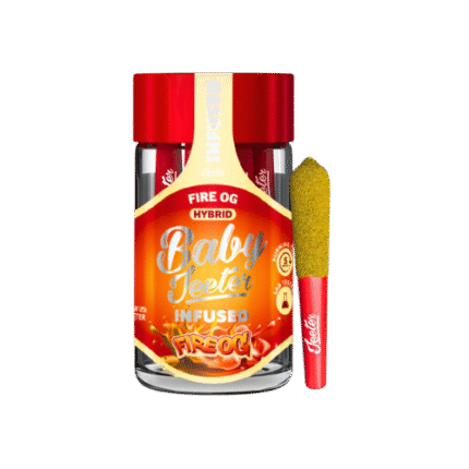 FIRE OG INFUSED PRE ROLL JAR-BABY JEETER