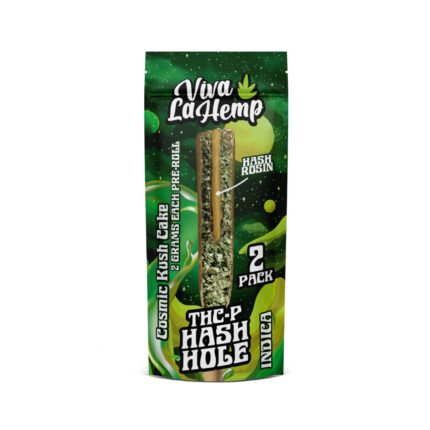 Cosmic Kush Cake THCP Hash Hole Preroll 2G-Viva La Hemp