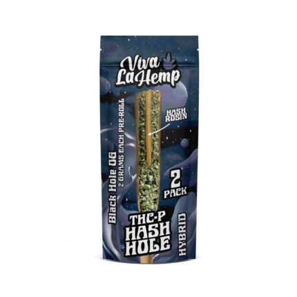 Black Hole OG THCP Hash Hole Pre Roll 2G- Viva La Hemp