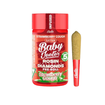 STRAWBERRY COUGH ROSIN INFUSED PRE ROLL-BABY JEETER