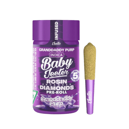 GRANDDADDY PURP ROSIN ENHANCED PRE ROLLS-BABY JEETER