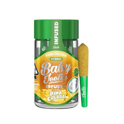 PINA COLADA INFUSED PRE ROLL JAR-BABY JEETER