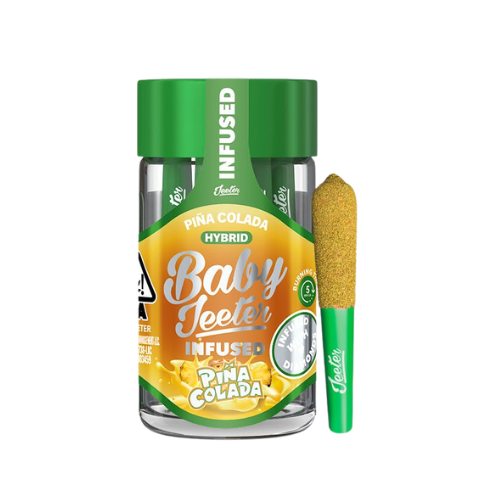 PRODUCTIMAGES_3_copy2 PINA COLADA INFUSED PRE ROLL JAR-BABY JEETER