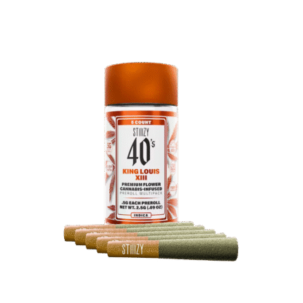 KING LOUIS XIII INFUSED PRE ROLLS-STIIIZY 40s