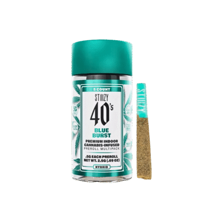 BLUE BURST INFUSED PRE ROLL-STIIIZY 40s