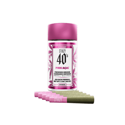 PINK ACAI INFUSED PRE ROLL-STIIIZY 40s
