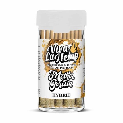 Mother Gorilla Hybrid THC-P Premium Snow cone Prerolls 2G-Viva La Hemp