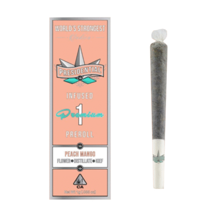 Peach Mango Moonrock Infused PreRoll 1g- Presidential